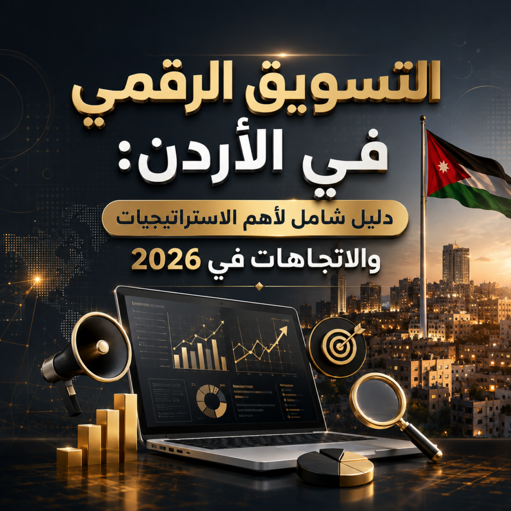 التسويق الرقمي في الأردن: دليل شامل لأهم الاستراتيجيات والاتجاهات في 2026