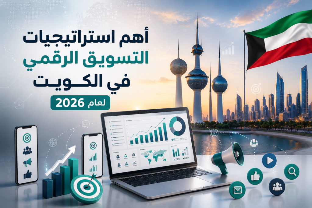 أهم استراتيجيات التسويق الرقمي في الكويت لعام 2026