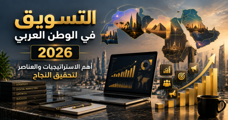 التسويق في الوطن العربي 2026: أهم الاستراتيجيات والعناصر لتحقيق النجاح